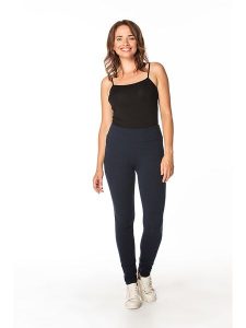 Tessita Legginsy w kolorze granatowym rozmiar: S. Niebieskie legginsy Tessita, bez wzorów. Za 97,05 zł.