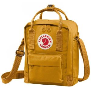 Saszetka Fjallraven Kanken Sling - ochre. Brązowe nerki i saszetki Fjällräven, bez wzorów. Za 291,99 zł.
