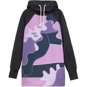 Kurtka Deep Trip Damska Outdoorowa Fibi. Czarne kurtki sportowe DEEP TRIP, na zimę, bez wzorów, bez kaptura, narciarskie. Za 499,00 zł.