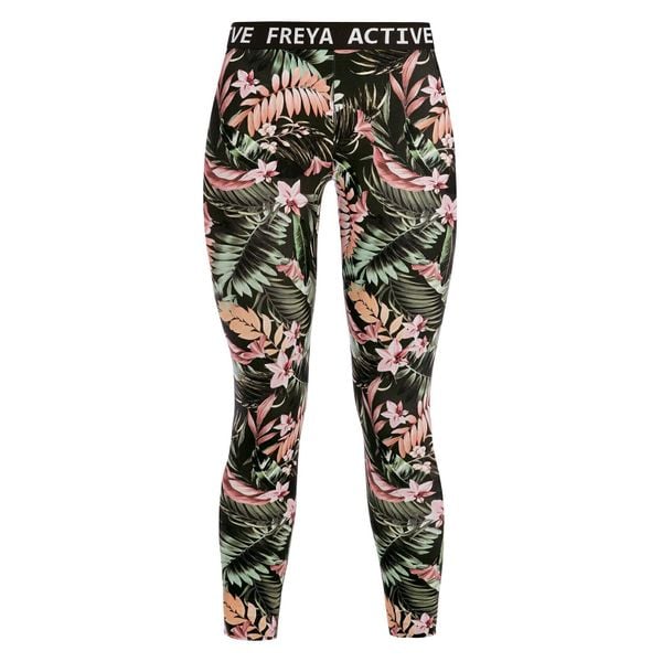 Damskie legginsy Freya Ecosculpt. Czarne legginsy Freya, bez wzorów, z elastanu, z podwyższonym stanem. Za 289,00 zł.