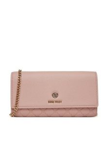Nine West Torebka NW-W1-011-SS25 Różowy. Czerwone torebki klasyczne Nine West, bez wzorów, z materiału, bez dodatków. Za 119,99 zł.