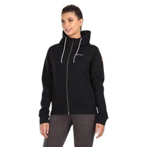 Bluza damska Kilpi Rajana. Czarne bluzy Kilpi, s, bez wzorów, z materiału, bez kaptura. Za 241,31 zł.