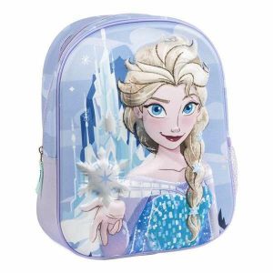Plecak szkolny 3D Frozen Niebieski. Niebieskie plecaki Disney Frozen. Za 77,00 zł.