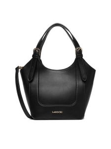 Lasocki Torebka CEO-LSK-M-003-09 Czarny. Czarne torebki klasyczne Lasocki, bez wzorów, z materiału, bez dodatków. Za 159,99 zł.