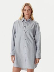 G-Star Raw Sukienka koszulowa D26979-C290 Niebieski Oversize. Niebieskie sukienki G-Star Raw, xs, bez wzorów, z bawełny, retro, bez kołnierzyka, bez ramiączek, koszulowe. Za 579,99 zł.