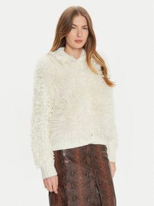 TWINSET Futro 242TT3250 Écru Regular Fit. Płaszcze Twinset, xxl, bez wzorów, z futra, bez kaptura. Za 939,00 zł.