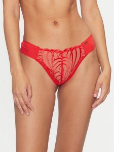 Gossard Figi brazylijskie Fiesta 19703 Czerwony. Czerwone figi Gossard, bez wzorów, z syntetyku. Za 129,99 zł.