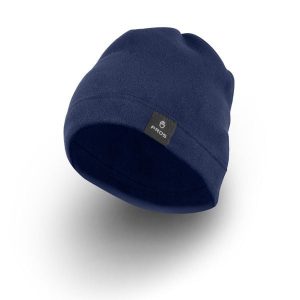 Czapka zimowa polarowa PROS SPORT model 780. Niebieskie czapki PROS, bez wzorów, z polaru, sportowe. Za 44,99 zł.