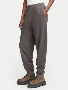 G-Star Raw Spodnie dresowe Unit D30069-D969 Szary ciemny Relaxed Fit. Szare spodnie dresowe G-Star, s, bez wzorów, z bawełny. Za 349,99 zł.