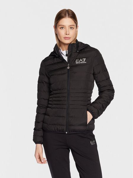 EA7 Emporio Armani Kurtka przejściowa 8NTB23 TNF8Z 1200 Czarny Regular Fit. Czarne kurtki EA7 Emporio Armani, xs, bez wzorów, z syntetyku, bez kaptura. Za 419,99 zł.