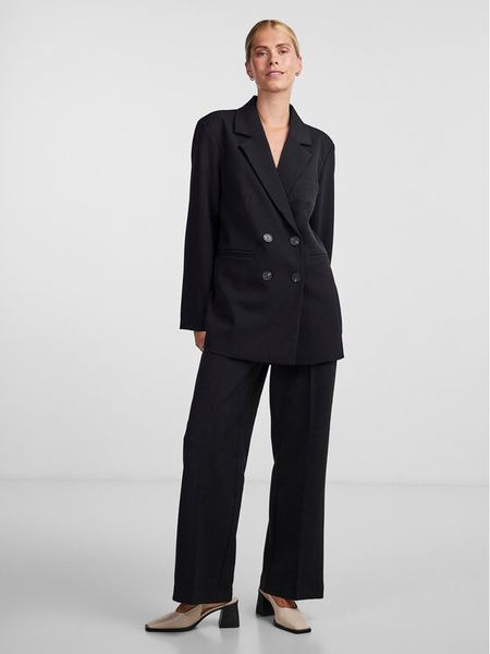 YAS Marynarka 26030710 Czarny Regular Fit. Czarne marynarki i żakiety YAS, xxl, bez wzorów, z syntetyku. Za 219,99 zł.