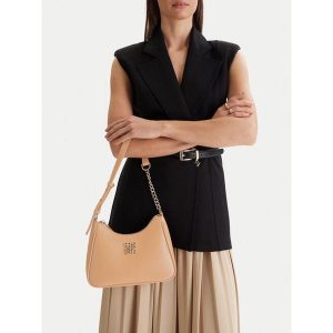 Torebka Nine West. Brązowe torebki klasyczne Nine West, bez wzorów, bez dodatków. Za 159,99 zł.