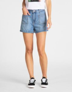 LEE PATCHPOCKET SHORT DAMSKIE SZORTY JEANSOWE L30RLJIL 112106591. Szorty Lee, bez wzorów, z jeansu. Za 89,99 zł.