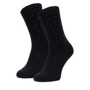 Skarpety długie Nine West. Czarne skarpetki Nine West, bez wzorów. Za 29,99 zł.