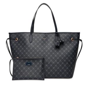 Torebka JOOP!. Czarne shopper bag JOOP!, bez wzorów, bez dodatków. Za 639,99 zł.