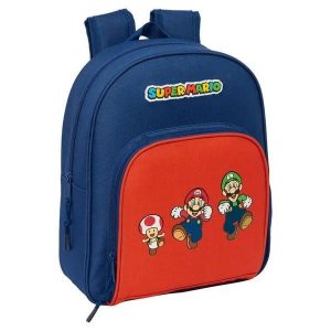 Plecak z boczną kieszenią na butelkę Safta Super Mario Bros Mamma Mia. Czerwone plecaki safta. Za 238,00 zł.