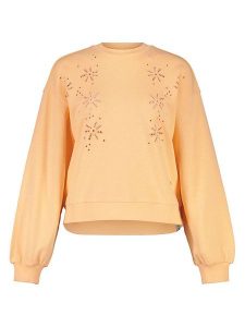 Maloja Bluza "BesshoM." w kolorze pomarańczowym rozmiar: XL. Pomarańczowe bluzy Maloja, xl, bez wzorów, z bawełny, bez kaptura. Za 189,95 zł.