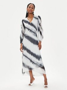 Bruuns Bazaar Sukienka codzienna Noriel BBW3752 Szary Regular Fit. Szare kombinezony Bruuns Bazaar, na co dzień, bez wzorów, z syntetyku, bez kołnierzyka, bez ramiączek, proste. Za 309,99 zł.