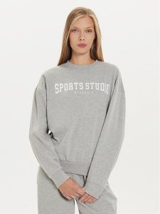 Athlecia Bluza Giannis W Crew Neck EA243363 Szary Regular Fit. Szare bluzy Athlecia, bez wzorów, z bawełny, bez kaptura. Za 139,99 zł.