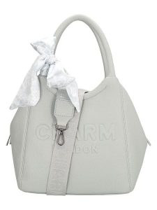 Charm Torebka "Bond Street" w kolorze szarym - 30 x 24,5 x 17 cm rozmiar: onesize. Szare torebki klasyczne Charm, bez wzorów, z materiału, przez ramię, bez dodatków. Za 100,99 zł.