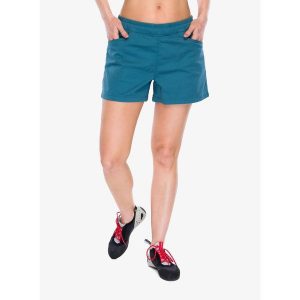 Spodenki wspinaczkowe damskie Black Diamond Notion Shorts. Zielone szorty Black Diamond, bez wzorów, sportowe. Za 266,99 zł.
