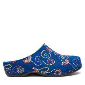 Kapcie Berkemann. Niebieskie kapcie Berkemann, bez wzorów. Za 279,99 zł.