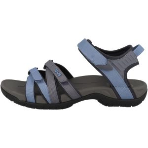 Buty do chodzenia damskie Teva Tirra. Niebieskie buty trekkingowe Teva, z materiału, bez zapięcia. Za 525,00 zł.