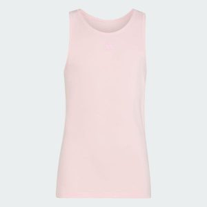 GIRLS CLUB TENNIS CLIMACOOL TANK TOP. Białe topy ADIDAS, m, bez wzorów, z elastanu, eleganckie, bez kołnierzyka, bez ramiączek. Za 149,00 zł.