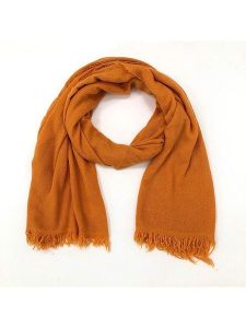 MILANO AMOUR Szal w kolorze karmelowym - 215 x 75 cm rozmiar: onesize. Brązowe szaliki MILANO AMOUR, bez wzorów, z kaszmiru. Za 170,47 zł.