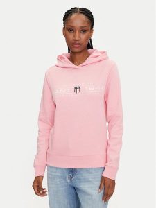Gant Bluza 4200292 Różowy Regular Fit. Czerwone bluzy GANT, xs, bez wzorów, z bawełny, bez kaptura. Za 229,99 zł.