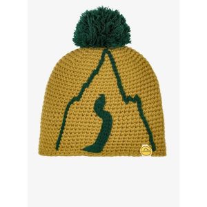 Czapka zimowa La Sportiva Dorado Beanie. Żółte czapki La Sportiva, bez wzorów, sportowe. Za 110,19 zł.