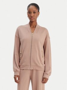 Liu Jo Sport Bluza TA6241 JS182 Brązowy Regular Fit. Brązowe bluzy Liu Jo Sport, m, bez wzorów, z wiskozy, bez kaptura. Za 382,99 zł.