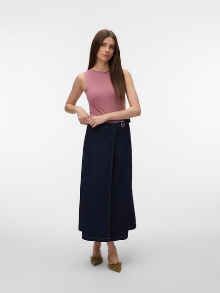 Vero Moda Top w kolorze różowym rozmiar: XL. Różowe topy Vero Moda, s, bez wzorów, bez kołnierzyka, bez ramiączek. Za 52,42 zł.