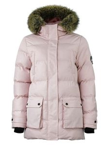Peak Mountain Parka "Anabel" w kolorze jasnoróżowym rozmiar: S. Różowe płaszcze Peak Mountain, s, bez wzorów, bez kaptura. Za 188,85 zł.