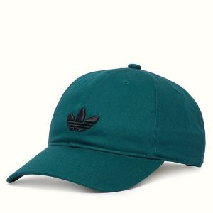 Czapka z daszkiem adidas. Zielone czapki ADIDAS, bez wzorów. Za 89,99 zł.