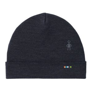 Czapka Smartwool Merino Reversible Cuffed. Czarne czapki Smartwool, bez wzorów, sportowe. Za 148,75 zł.