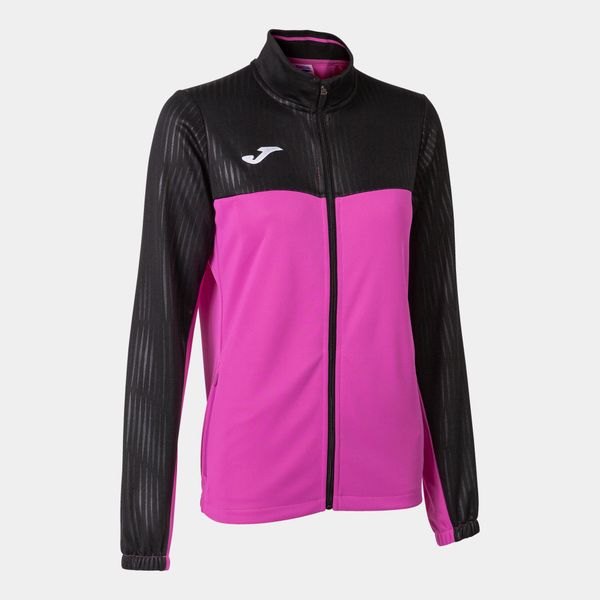Bluza tenisowa damska Joma Montreal Full Zip. Czarne bluzy JOMA, s, bez wzorów, bez kaptura. Za 102,84 zł.