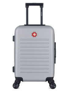 SWISS KOPPER Walizka "Wil" w kolorze szarym - 35 x 55 x 21 cm rozmiar: onesize. Szare walizki SWISS KOPPER, bez wzorów, z materiału. Za 130,99 zł.