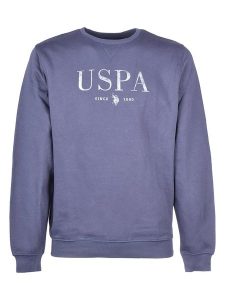 U.S. Polo Assn. Bluza w kolorze niebieskim rozmiar: L. Niebieskie bluzy U.S. Polo Assn., l, bez wzorów, z bawełny, bez kaptura. Za 110,29 zł.
