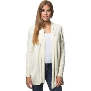 Kardigan w kolorze kremowym. Białe swetry oversize marki Benetton, z kaszmiru. W wyprzedaży za 150,95 zł.
