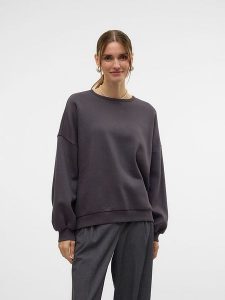 Vero Moda Bluza w kolorze czarnym rozmiar: M. Czarne bluzy Vero Moda, m, bez wzorów, z bawełny, bez kaptura. Za 83,42 zł.