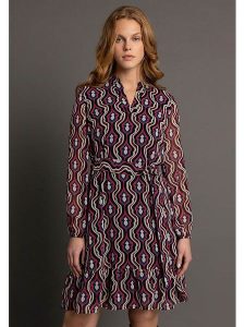 More & More Sukienka ze wzorem rozmiar: 38. Sukienki More & More, bez wzorów, z tkaniny, bez kołnierzyka, bez ramiączek, midi, baskinki. Za 154,07 zł.