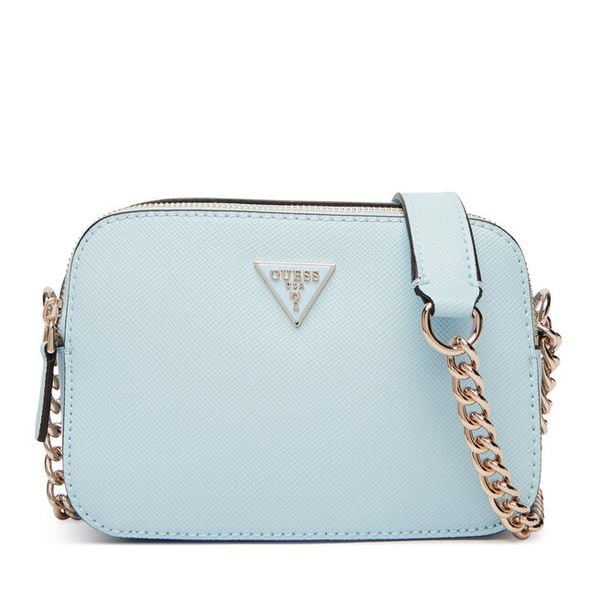 Torebka Guess. Niebieskie torebki klasyczne Guess, z aplikacjami, bez dodatków. Za 304,99 zł.