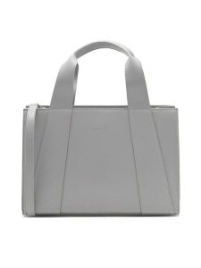 Simple Torebka MLS-J-011-05 Szary. Szare torebki klasyczne Simple, bez wzorów, ze skóry, bez dodatków. Za 219,99 zł.