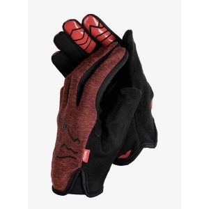 Rękawiczki rowerowe Rocday Flow V2. Czerwone rękawiczki ROCDAY, bez wzorów. Za 108,99 zł.