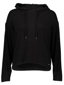 Herrlicher Bluza w kolorze czarnym rozmiar: XS. Czarne bluzy Herrlicher, xs, bez wzorów, bez kaptura. Za 87,81 zł.