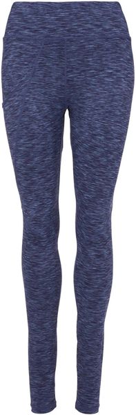 Legginsy damskie Loap Mala niebieskie. Niebieskie legginsy Scarpa, bez wzorów, z elastanu. Za 91,00 zł.