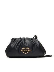 LOVE MOSCHINO Torebka JC4286PP0MKK0000 Czarny. Czarne listonoszki LOVE MOSCHINO, bez wzorów, ze skóry, bez dodatków. Za 489,99 zł.