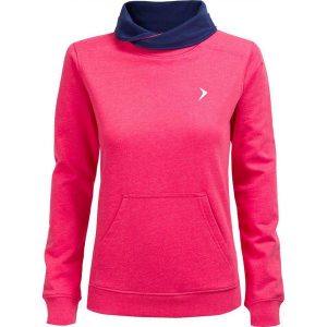 Bluza damska BLD600 - RÓŻ MELANŻ - Outhorn. Bluzy marki Outhorn. W wyprzedaży za 48,99 zł.