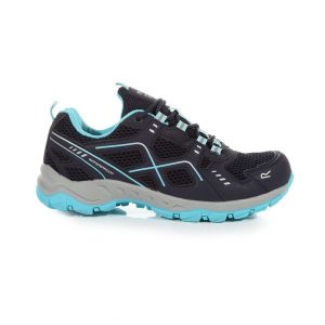 Buty trekkingowe damskie Vendeavour Regatta. Niebieskie buty trekkingowe Regatta, bez zapięcia. Za 209,99 zł.
